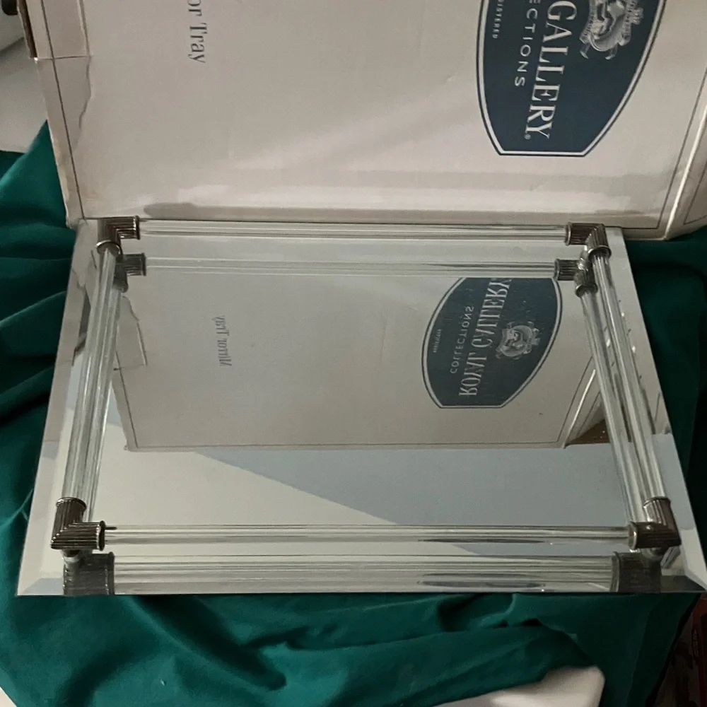 Silver Vanity Tray